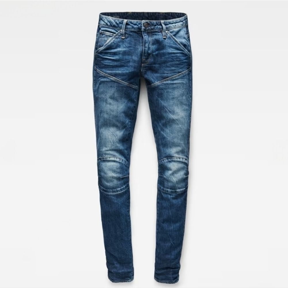 G-Star Raw Denim Women's MC 5620 Slim Tapered Blue Jeans